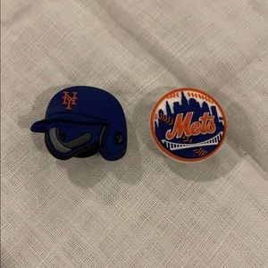 mets jibbitz